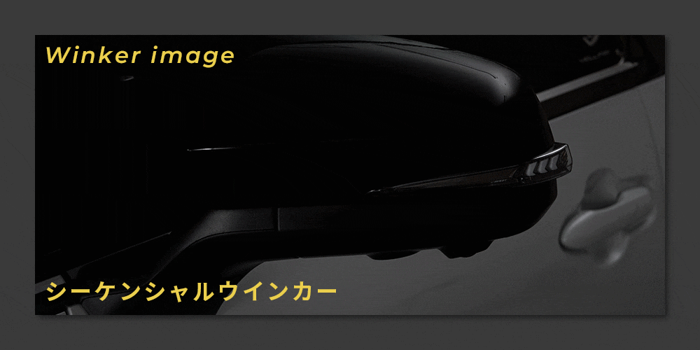 Vertical Arrow Typeα] アルファード ヴェルファイア 40系 流れる