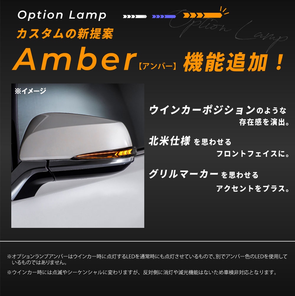 Vertical Arrow Typeα] アルファード ヴェルファイア 30 流れる
