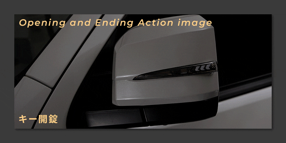 Vertical Arrow Typeα] 流れるウインカー ハイエース 200 200系 6型 7