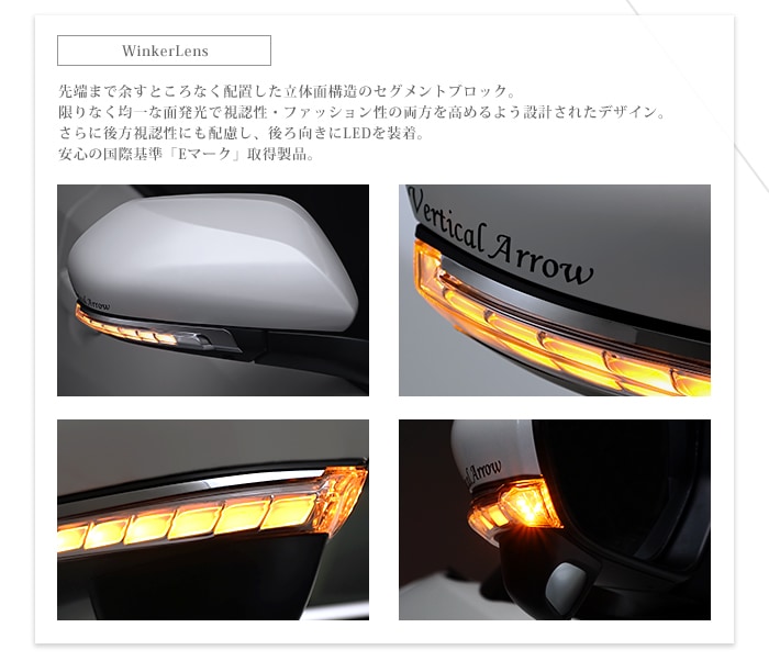 �ȥ西 C-HR NGX50 ZYX10 TOYOTA CHR ή��� �ɥ��ߥ顼�����󥫡� AVEST Vertical Arrow