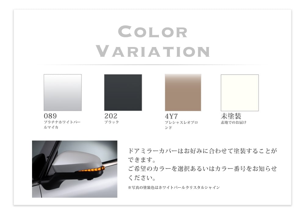 Vertical Arrow ドアミラーウインカー&カバー