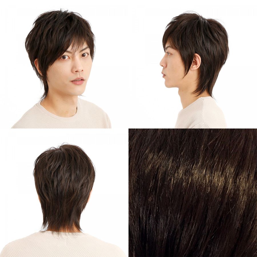 ラパンドアール オム 5789 スマートレイヤー(ディープブラウン) (送料無料) HOMME フルウィッグ コスプレ ウィック ラパンドアール オム 5789 スマートレイヤー(ディープブラウン) HOMME