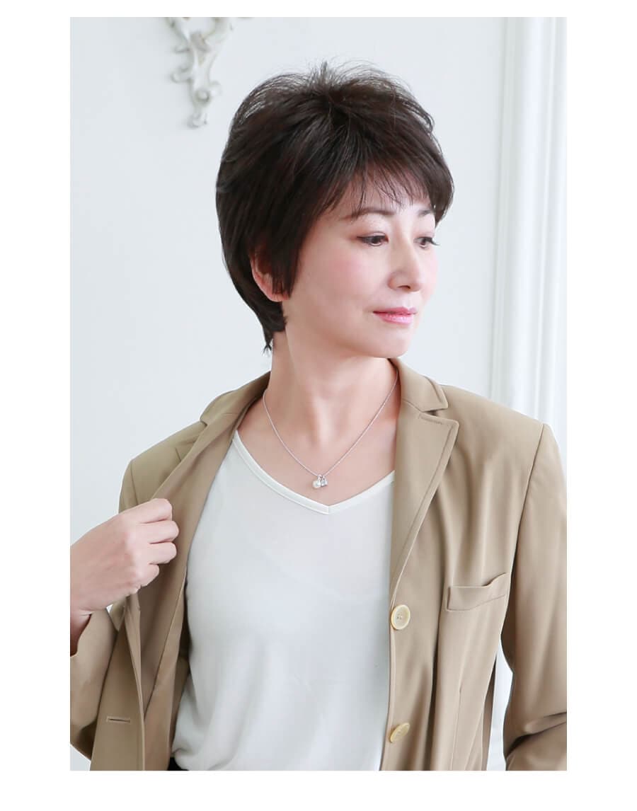 プリシラ ミセスオールウィッグ【ミニマムショート】A-111耐熱 PRISILA