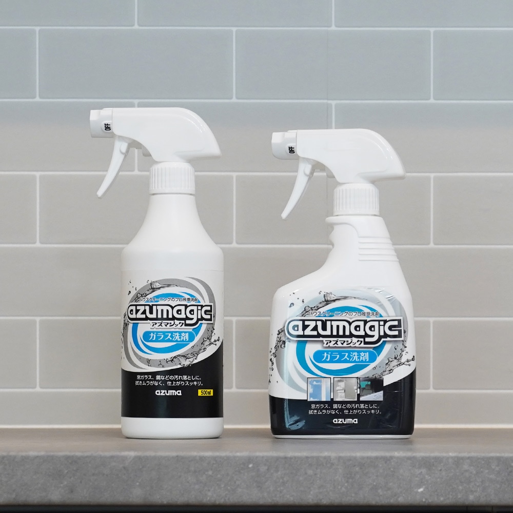 送料無料】アズマジックガラス洗剤（500ml ・2本組） |おそうじのこと