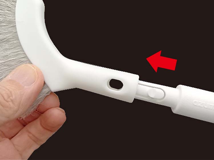 FX694おそうじ指示棒伸縮ブラシ