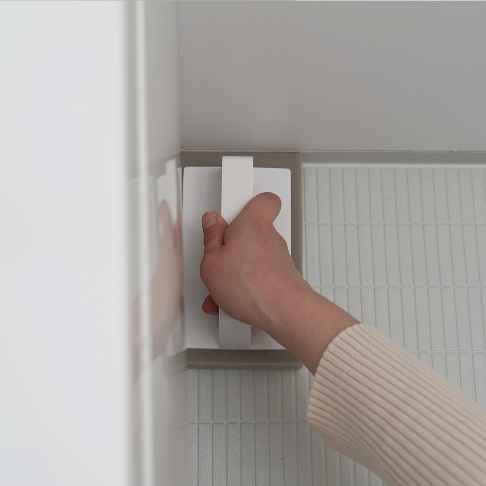 お風呂床用ブラシスポG グレー |おそうじのことならアズマ