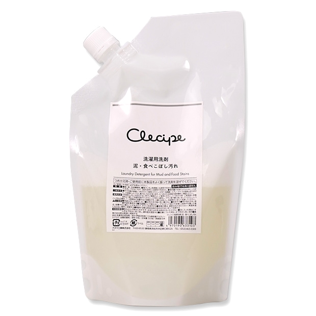 毎日出荷】クレシピ 洗濯用洗剤 泥・食べこぼし汚れ(コラボ商品