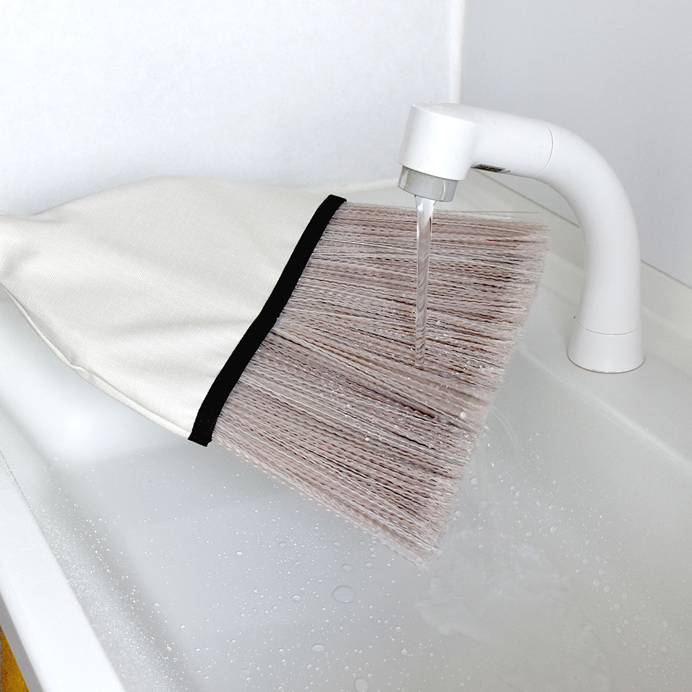 BR453化繊ほうき柔穂長柄