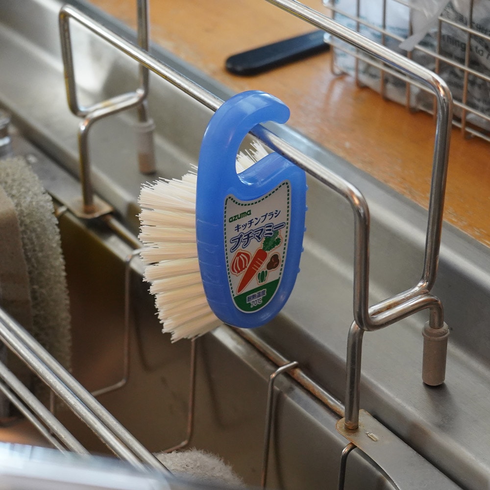TKキッチンブラシクリアー・2色組 |おそうじのことならアズマ