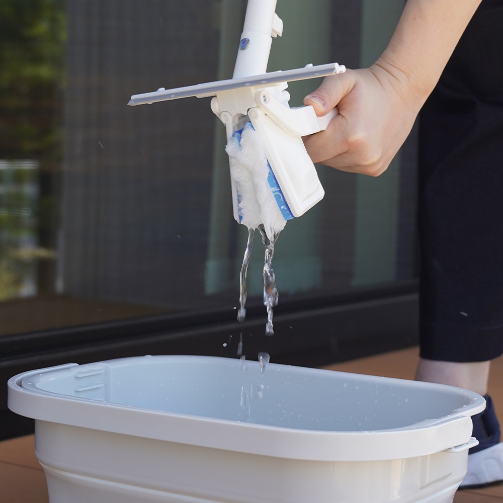 WD320 窓・網戸 楽絞りワイパーH(ヘッドのみ・ハンディタイプ