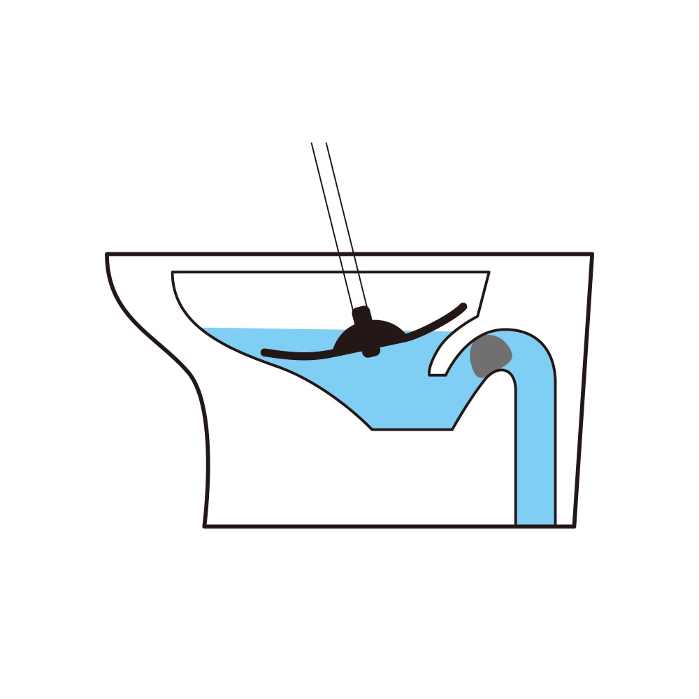 TL471通水カップ節水トイレ対応（ケース付） |おそうじのことならアズマ