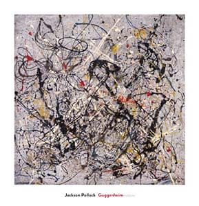 『Number 18 1950』ジャクソン・ポロック(Jackson Pollock) | ポスター通販のアズポスター