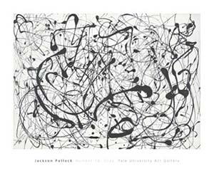 『Number 14 Gray』ジャクソン・ポロック(Jackson Pollock) | ポスター通販のアズポスター