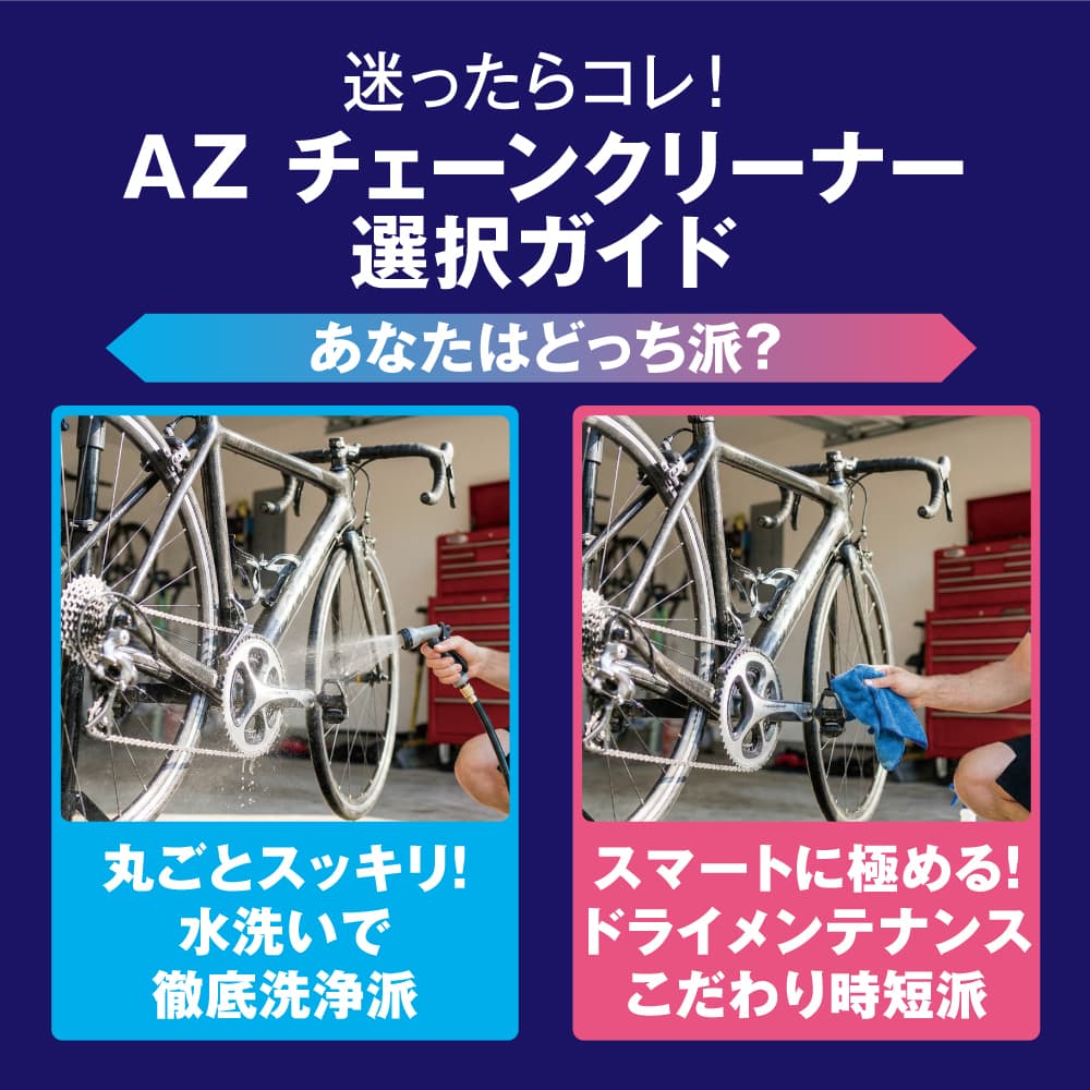 AZ 自転車用チェーンディグリーザー 高浸透500ml