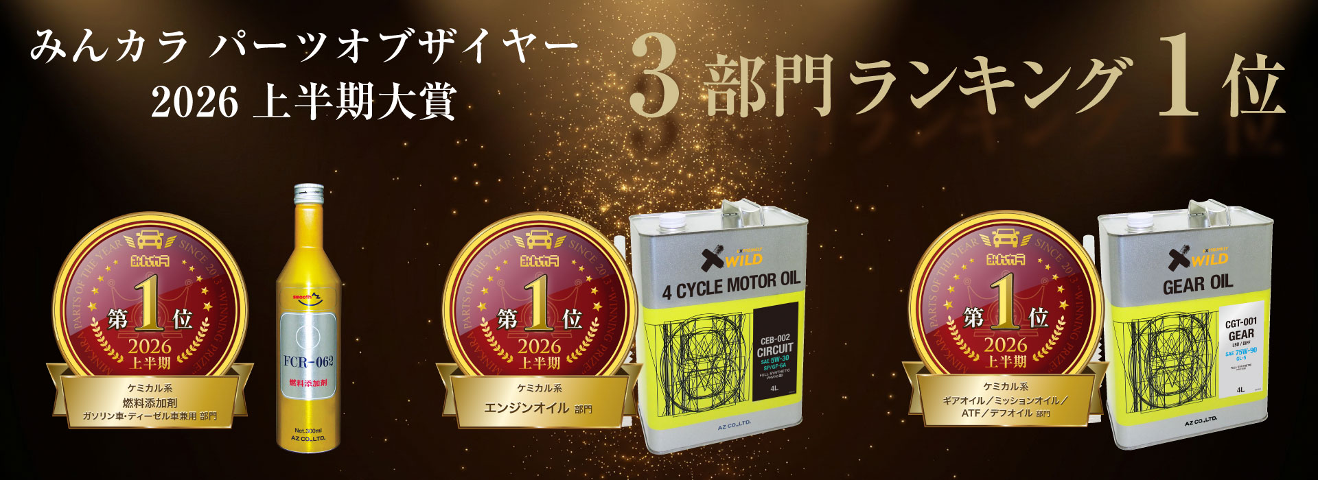 創業1955年。潤滑油、ケミカル、洗浄剤のことなら株式会社エーゼット