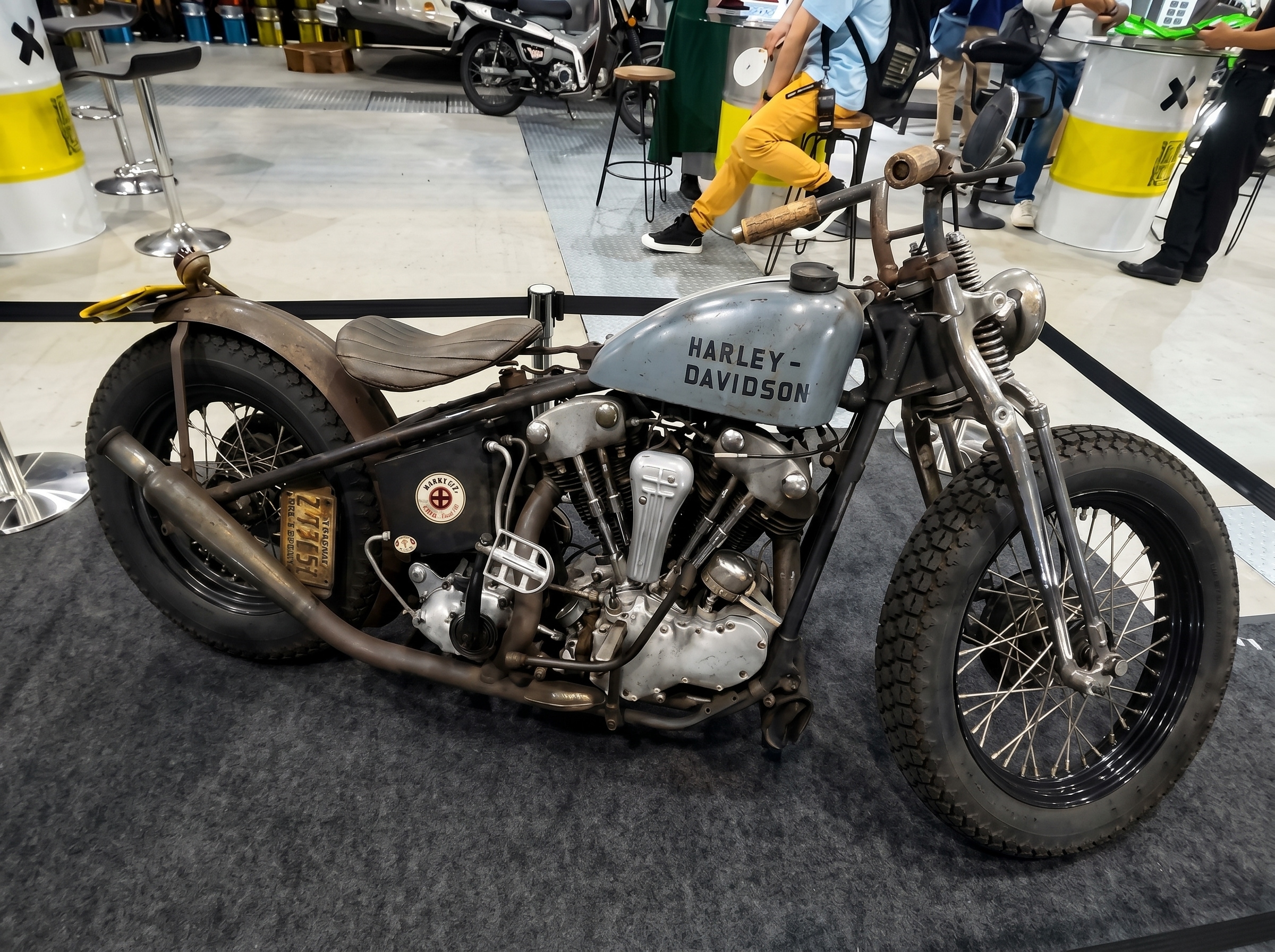 947年式 Harley-Davidson FL Knucklehead 展示