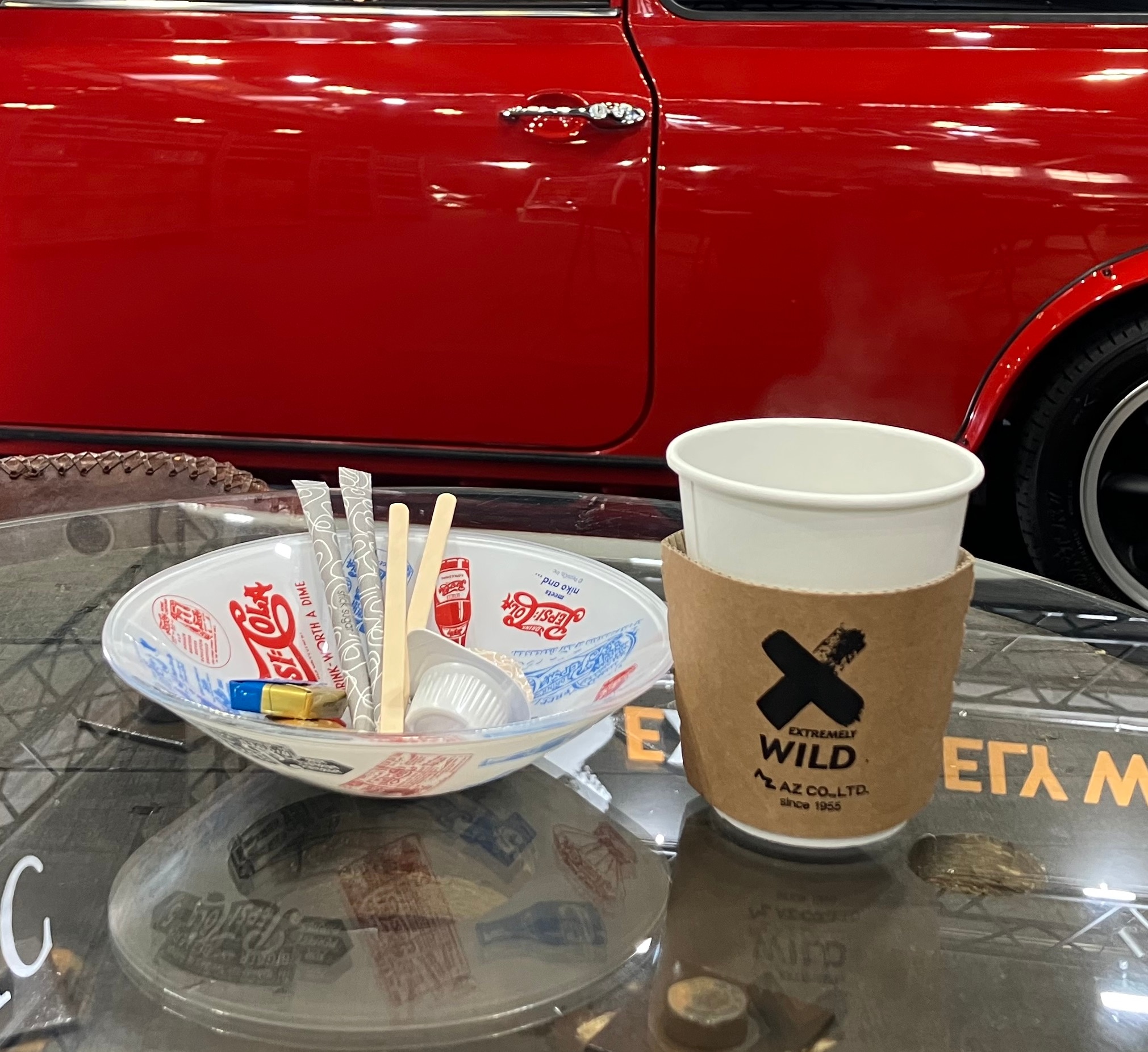 プレゼントのコーヒー