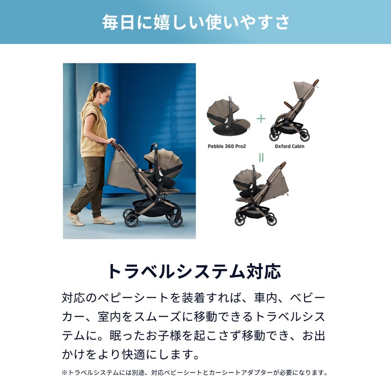 マキシコシ コンパクトストローラー オックスフォード キャビン