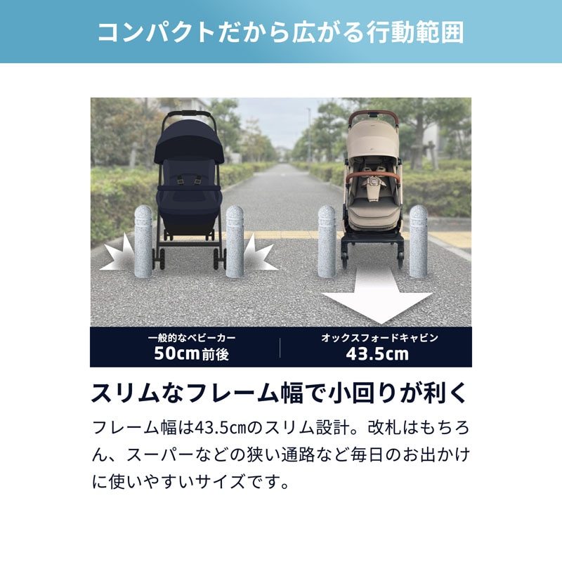 マキシコシ コンパクトストローラー オックスフォード キャビン