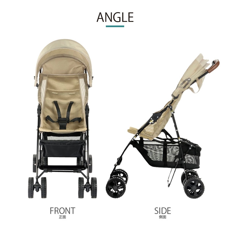 リッチェル LOGOS ツーリングバギー Richell ベビーカーの特長