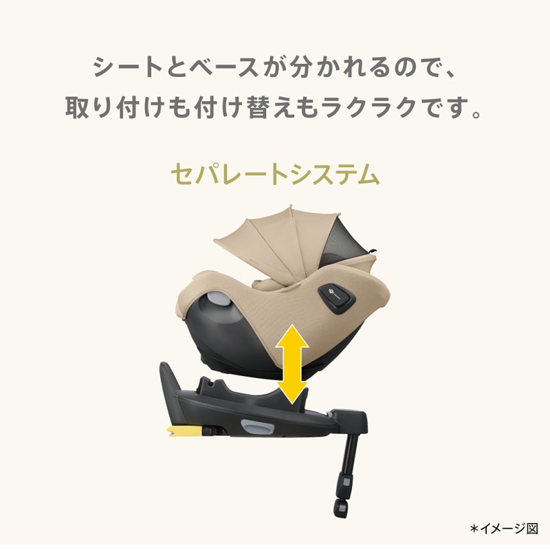 アップリカ Aprica クルリラ エックス プラスAC 回転式 チャイルドシート