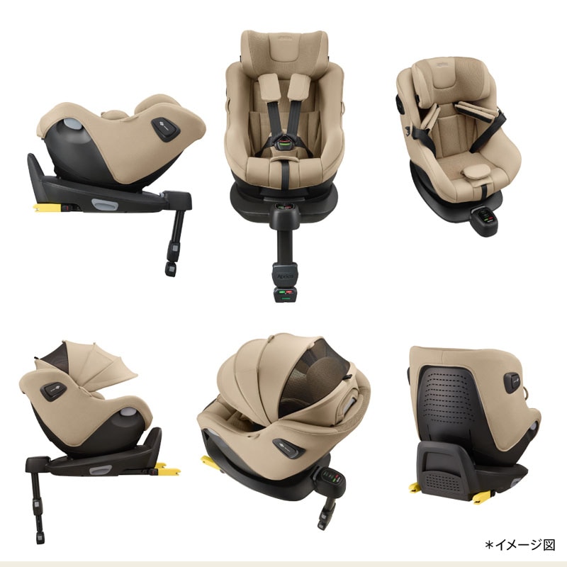 アップリカ Aprica クルリラ エックス プラスAC 回転式 チャイルドシート