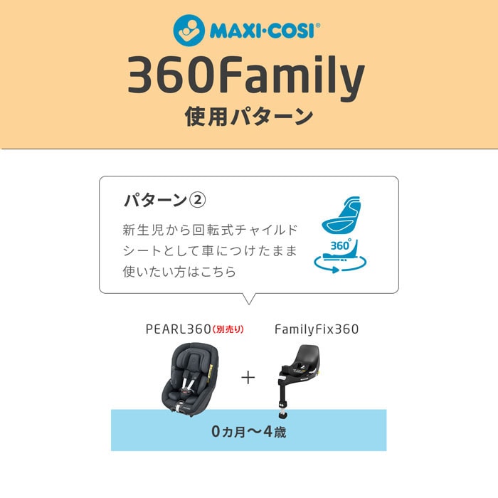 マキシコシ FamillyFix(ファミリーフィックス360)