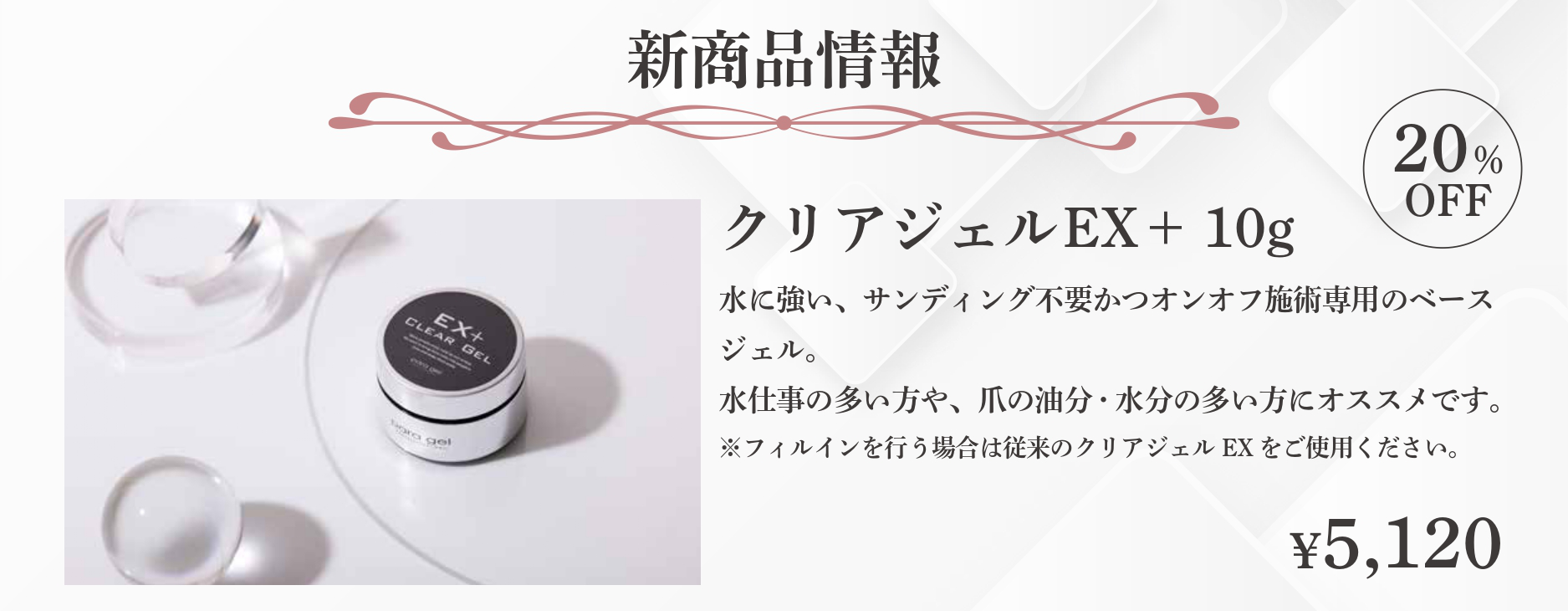 ☆2025年11月21日～11月25日 NAILEXPO開催記念パラジェル