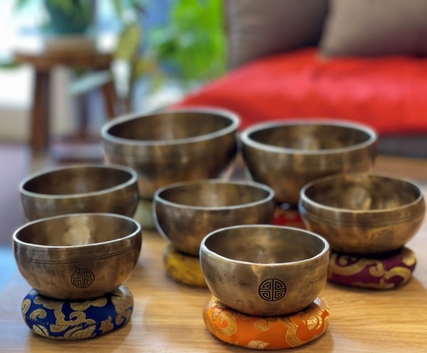 シンギングボウル／フルムーンボウル・7メタル【7個セット】チャクラ  