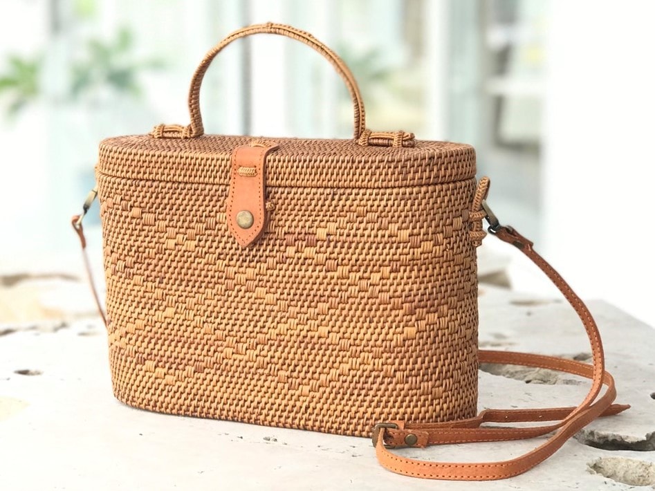 かごバッグ／アタバッグ ／蓋付き／2wayバッグ | バッグ  