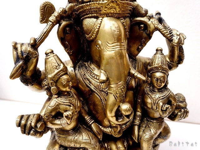 ガネーシャ＆シヴァ＆パールバティ　ヒンドゥー教神様-アジアンライフスタイルチャナン　公式通販