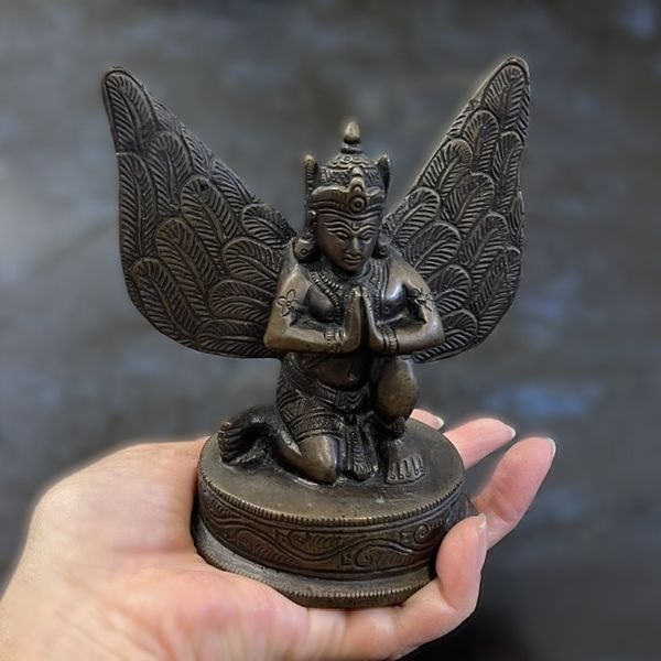 ガンダルヴァ神 神獣ガンダルヴァ 富と幸福の神 【H13cm