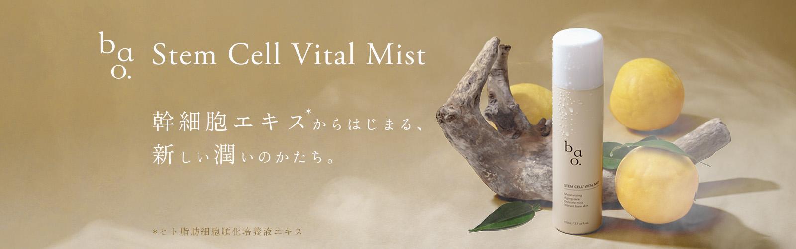 ヒト幹細胞エキス配合ミスト化粧水pc