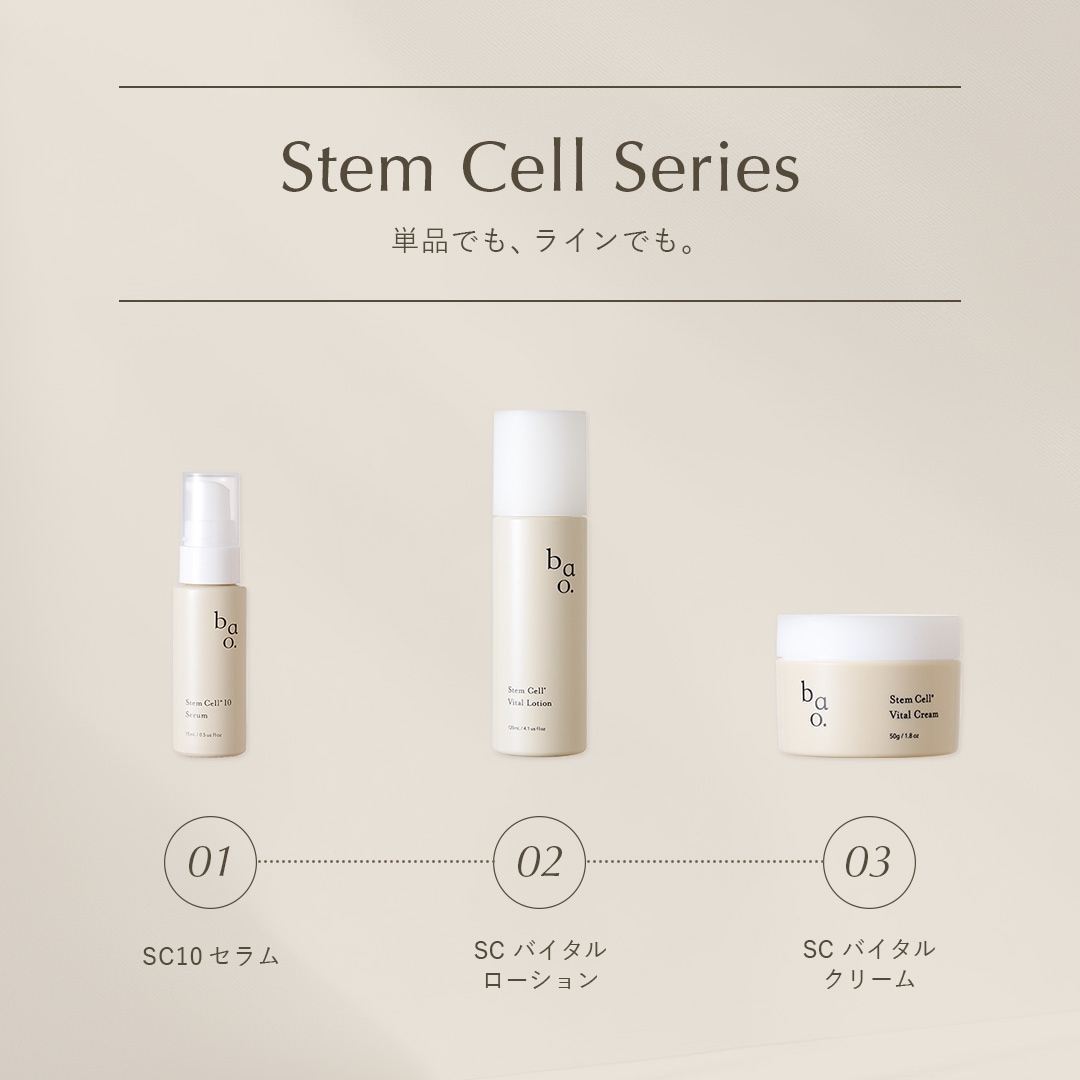 原液美容液 ヒト幹細胞培養液 エイジングケア ハリ ツヤ たるみ シワ