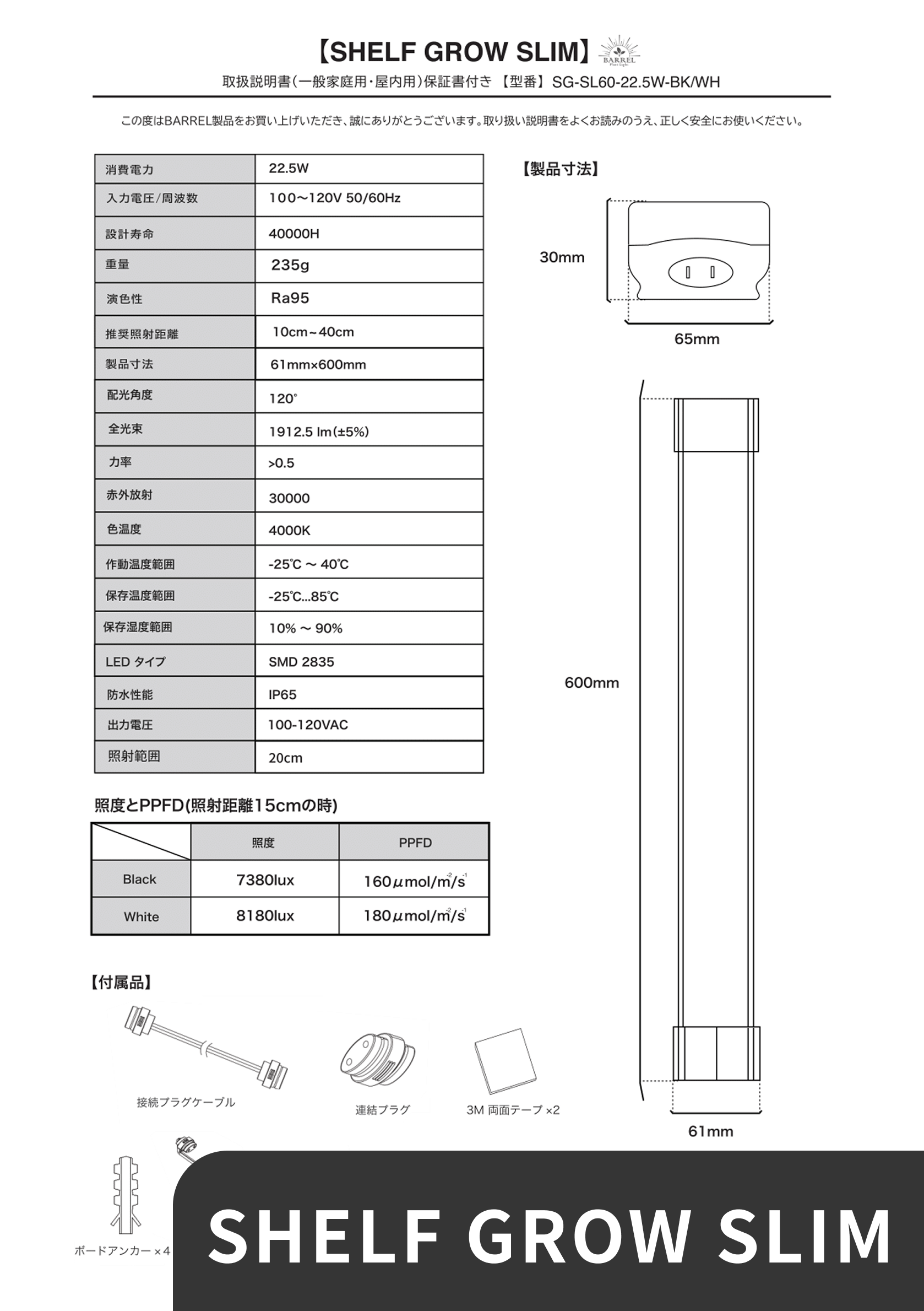 SHELF GROW SLIM