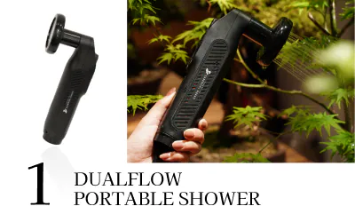 DUALFLOW PORTABLE SHOWER