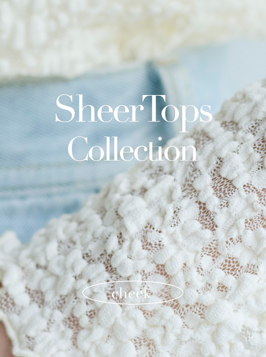 sheer tops collection