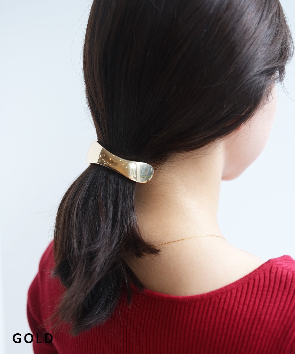 【新品未使用】The Barnnet ヘアクリップ Black B Logo Claw Clip by