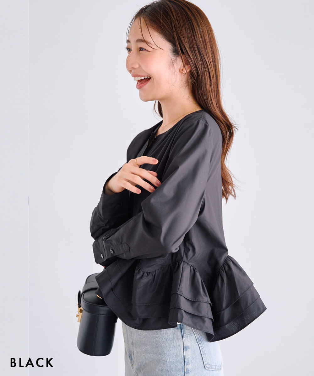 HARUKA DESIGN】ティアードフリルブラウス【宅配便】 | すべての商品