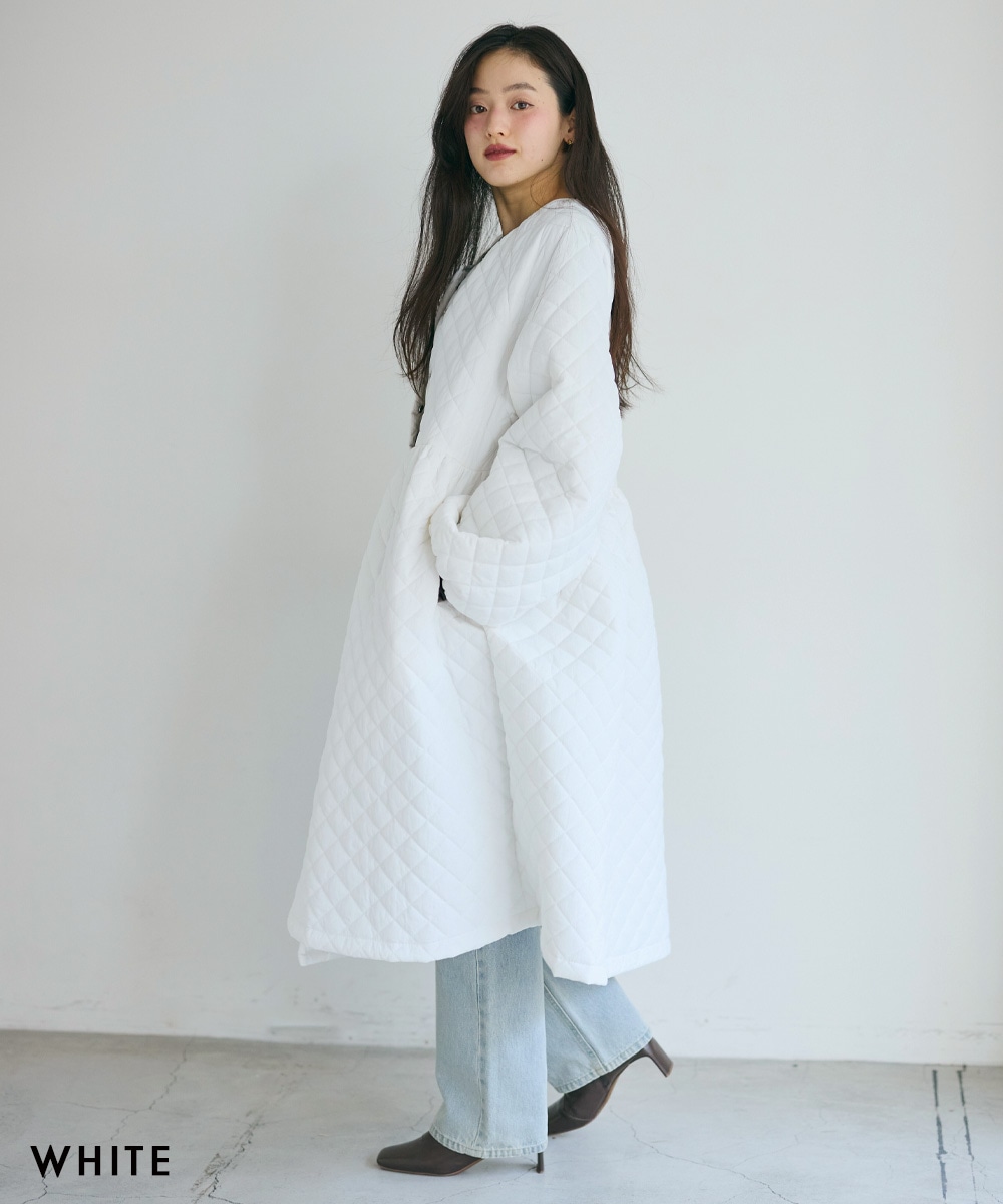 キルティングペプラムコート【宅配便】 | すべての商品 | BASEMENT online