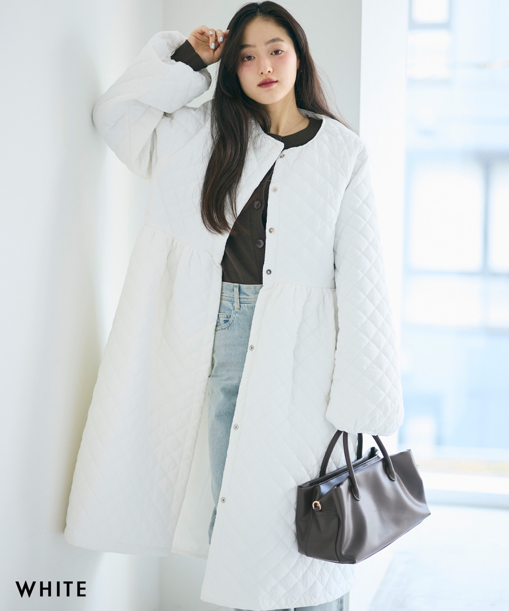 キルティングペプラムコート【宅配便】 | すべての商品 | BASEMENT online