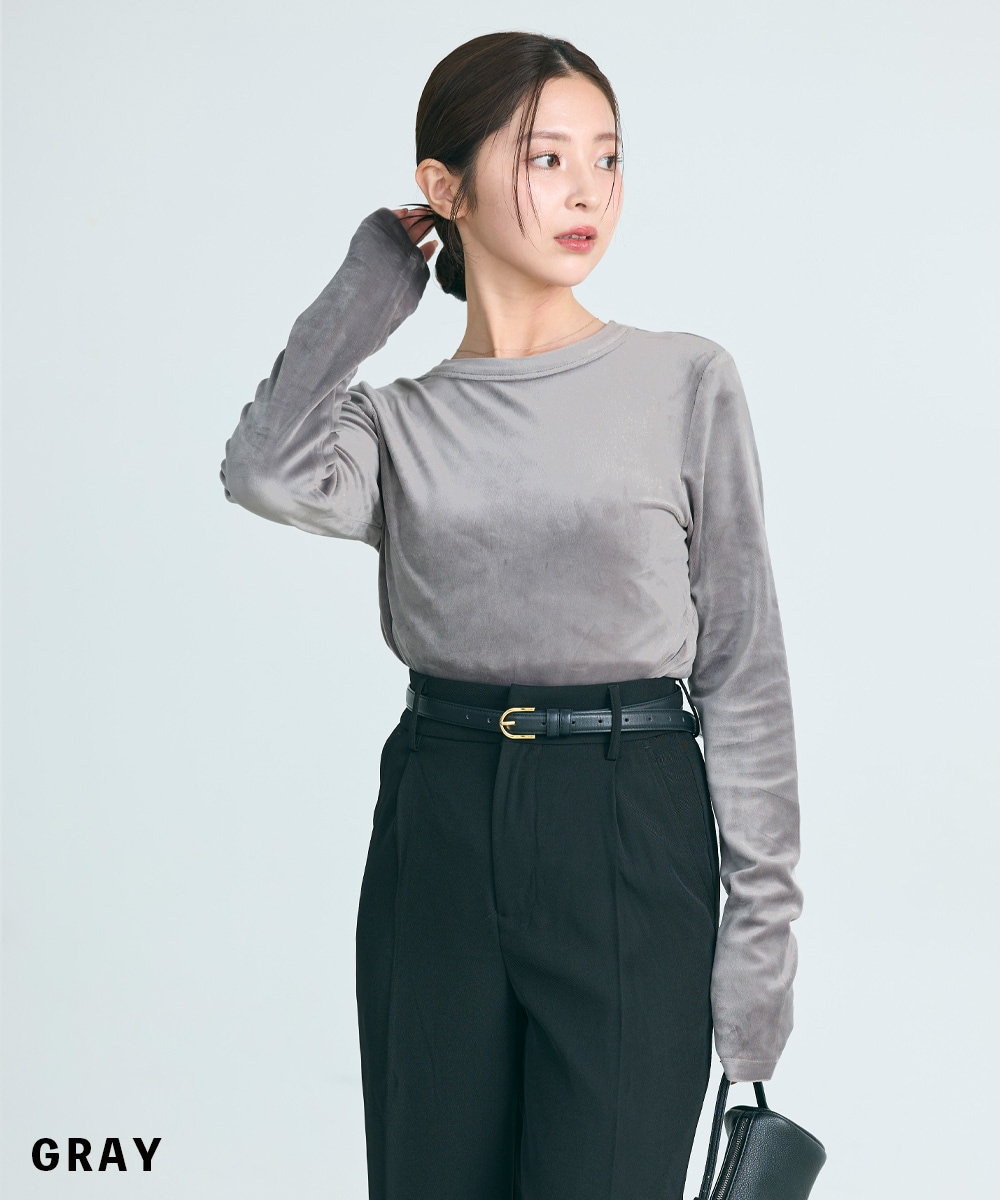MIYU DESIGN】ベロアトップス【宅配便】 | すべての商品 | BASEMENT online