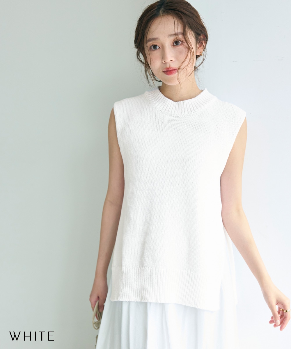 新品 スリットノースリニット 5/11(月)12時40分販売開始》スリットノースリニット【宅配便】 | 新作