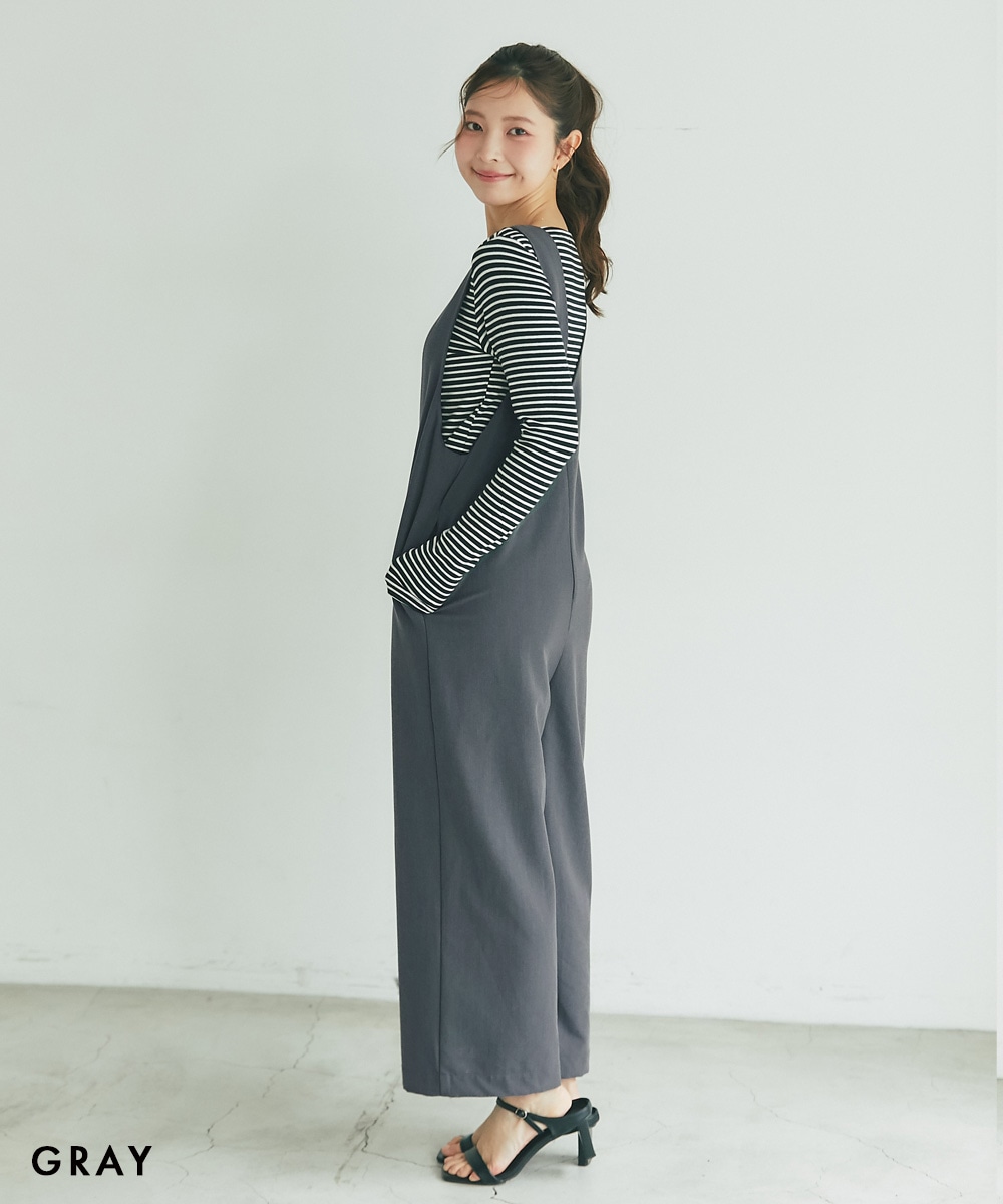 HARUKA DESIGN】ディープUネックサロペット 【宅配便】 | すべての商品