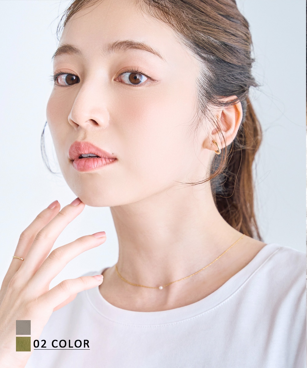 ミニパールネックレス