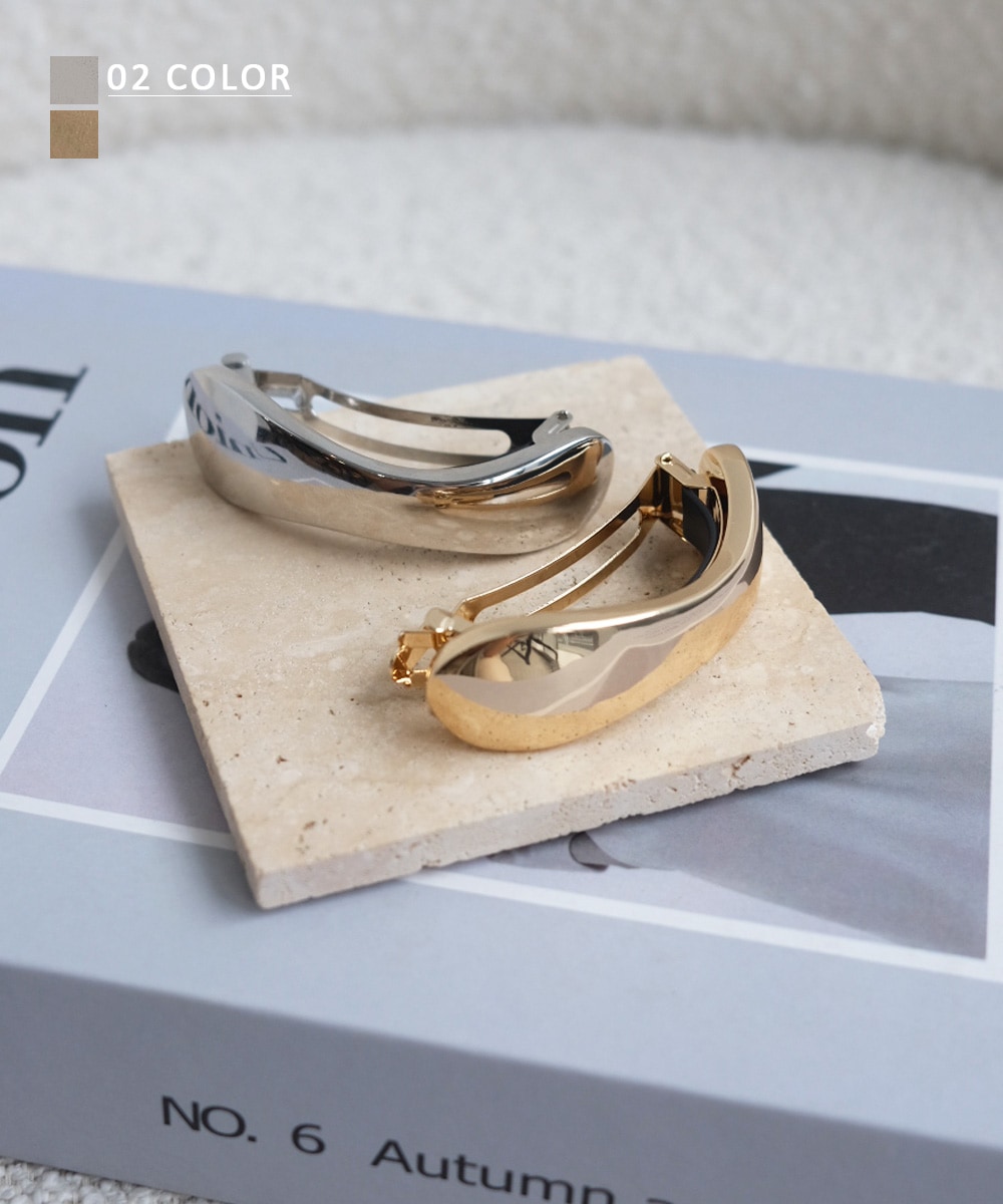 メタルヘアクリップ