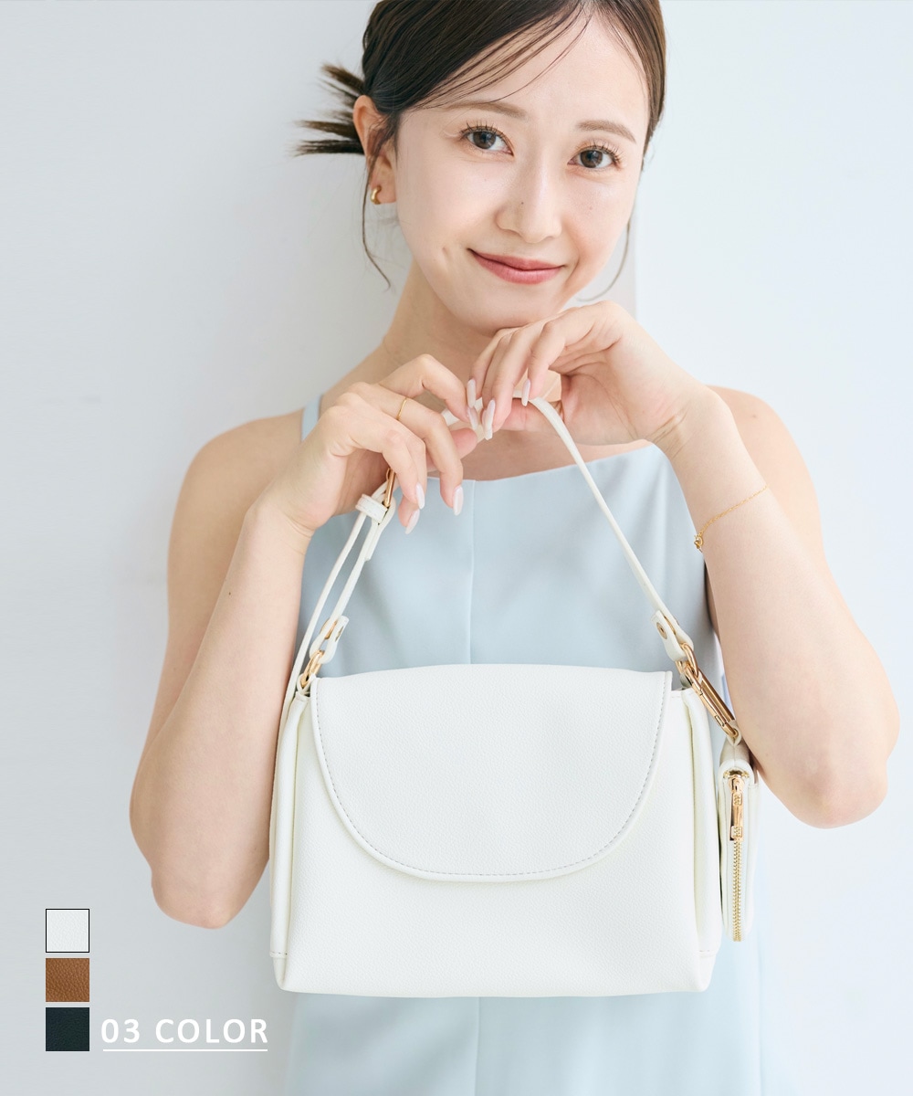 6/30(火)12時40分販売開始》【NANAMI コラボ】2wayスクエアフラップ