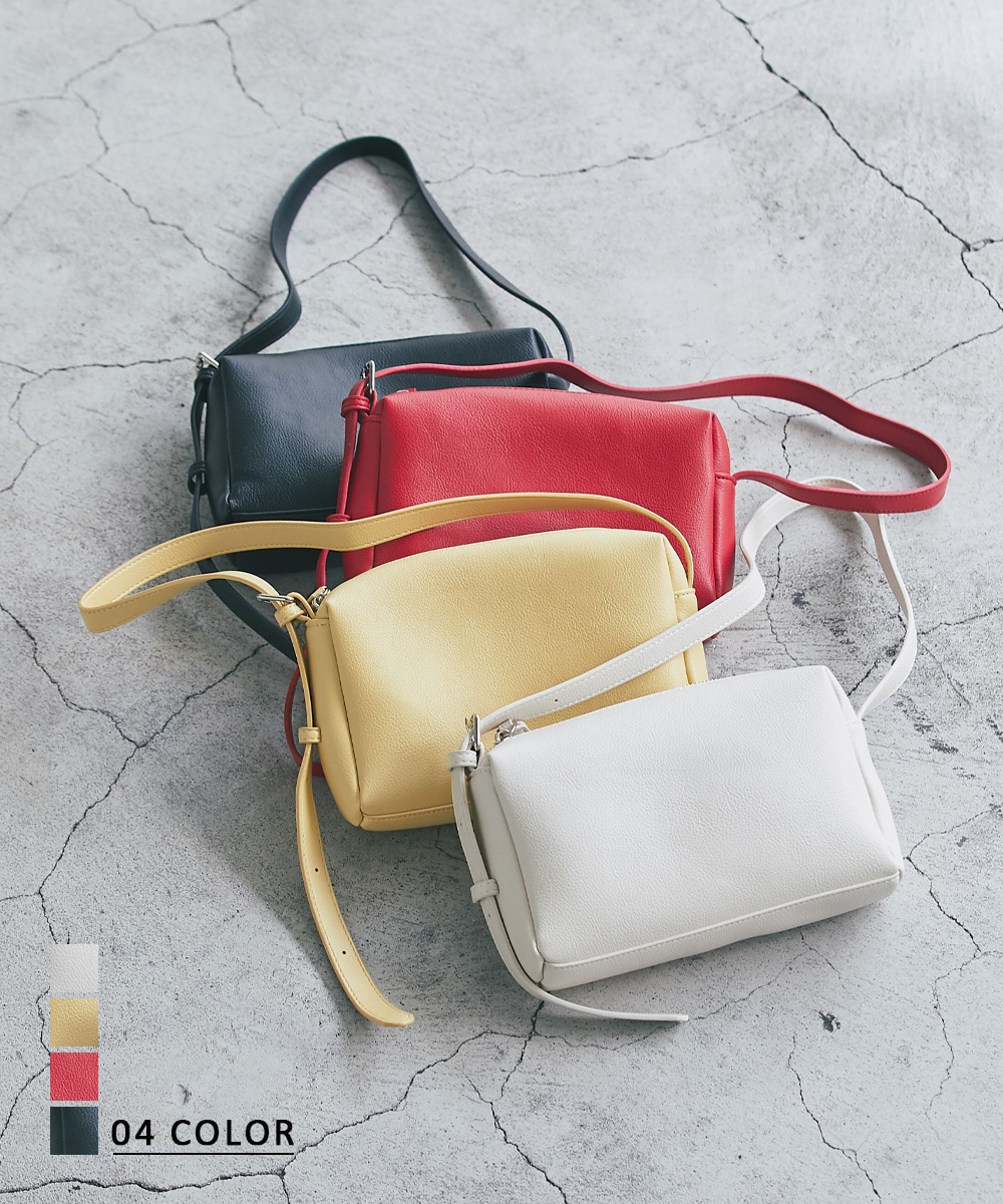 シンプルスクエアバッグ