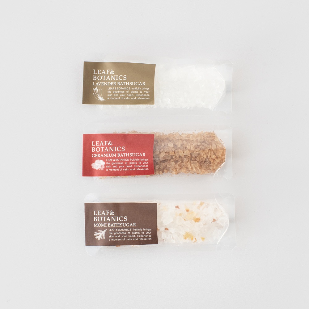 LEAF＆BOTANICS　バスシュガー