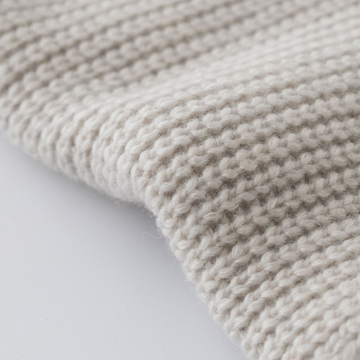 カシミヤno.1 Ribbed Mini Stole